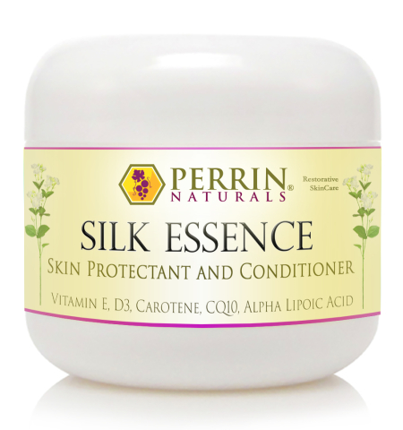 Silk Essence (Glass Container) - Glass Jar | Perrin Naturals